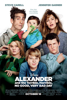 ดูหนังออนไลน์ Alexander and the Terrible, Horrible, No Good, Very Bad Day อเล็กซานเดอร์กับวันมหาซวยห่วยสุดๆ (2014)